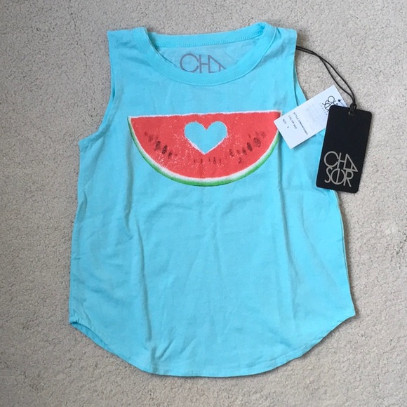 Chaser Other - Girls Chaser Watermelon Graphic Tank NWT 5